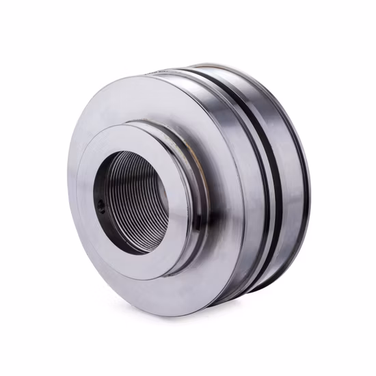 Extremo de base de hierro gris plateado Nikel para mecanizado CNC de purificador de aire